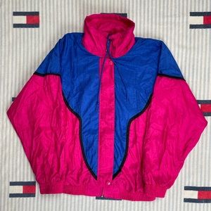 Vintage The Body Co Colorful Windbreaker jacket